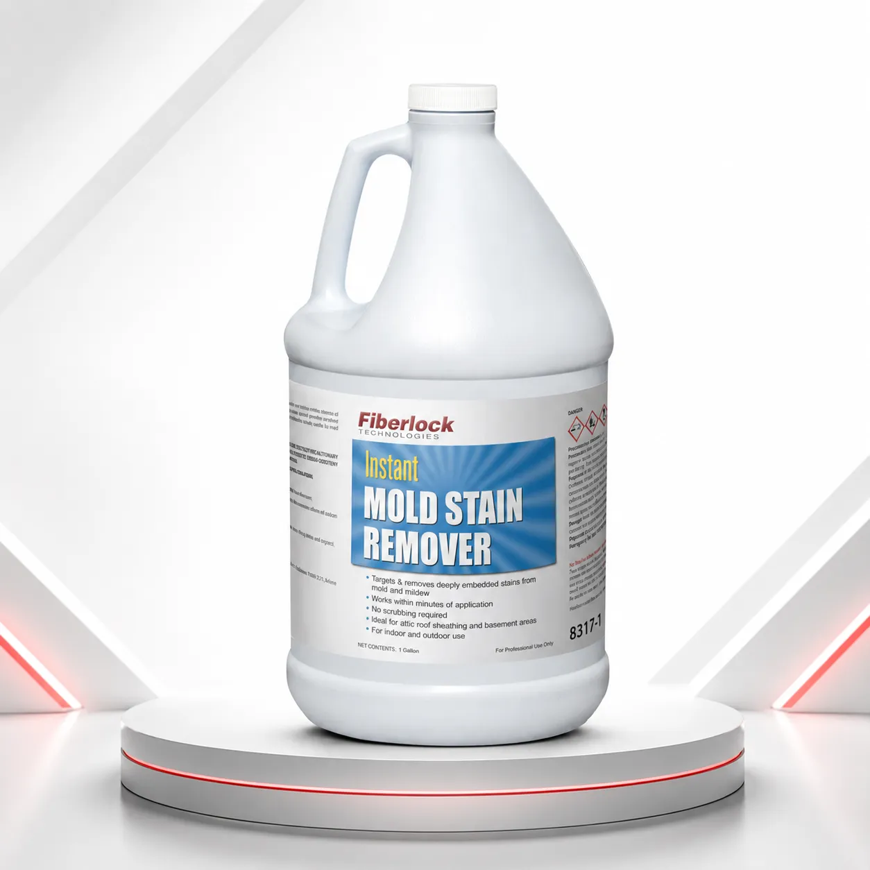 Fiberlock 8317 Instant Mold Stain Remover – 1 Gallon