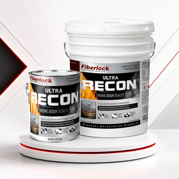 Fiberlock 3092 White Ultra Recon Smoke Odor Sealer – 1 Gallon