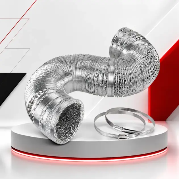 Flex Duct – 12" x 25' Non-Insulated
