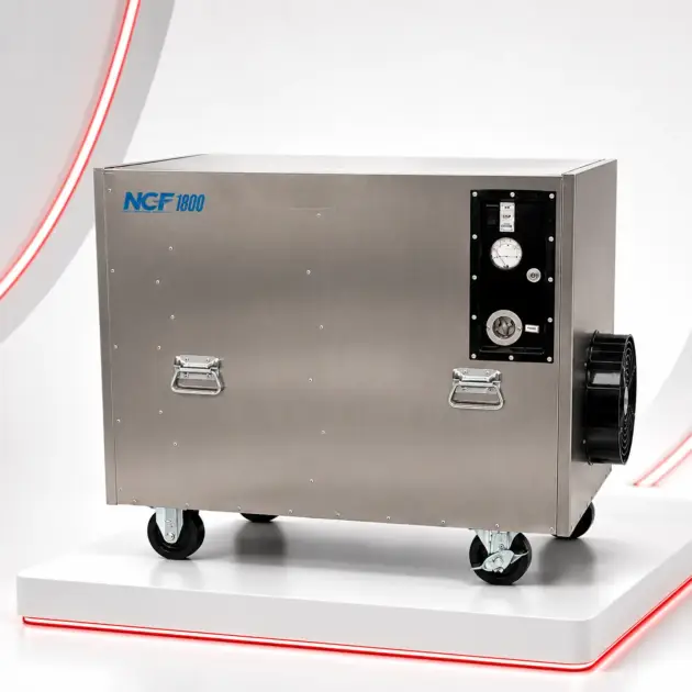 NCFiltration NCF-1800 Negative Air Machine – 16x24x12 HEPA (1250/1800 CFM)