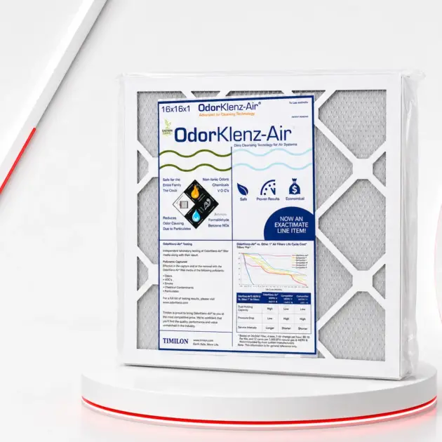 OdorKlenz-Air 16x16x1" Cartridge – Chemical & Odor Neutralizer