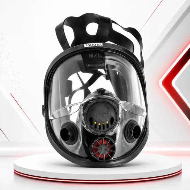 North 760008A Dual Cartridge Full Face Respirator – Medium/Large